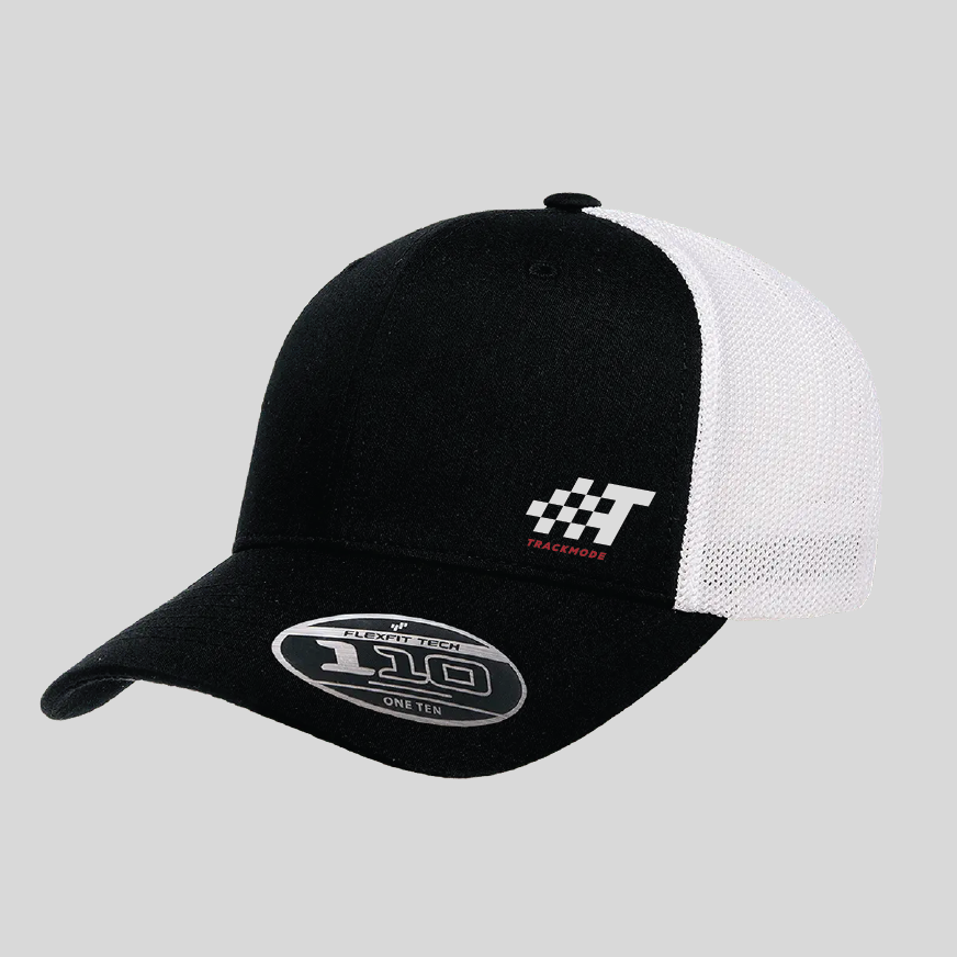 TRACKMODE ICON Black-White Cap